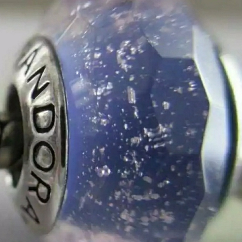 Pandora lot of five murano glass beads. - Picture 6 of 6